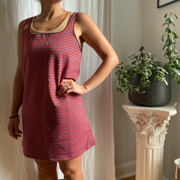 Zara Wide Strap Pattern Mini Dress - Picture 2 of 3